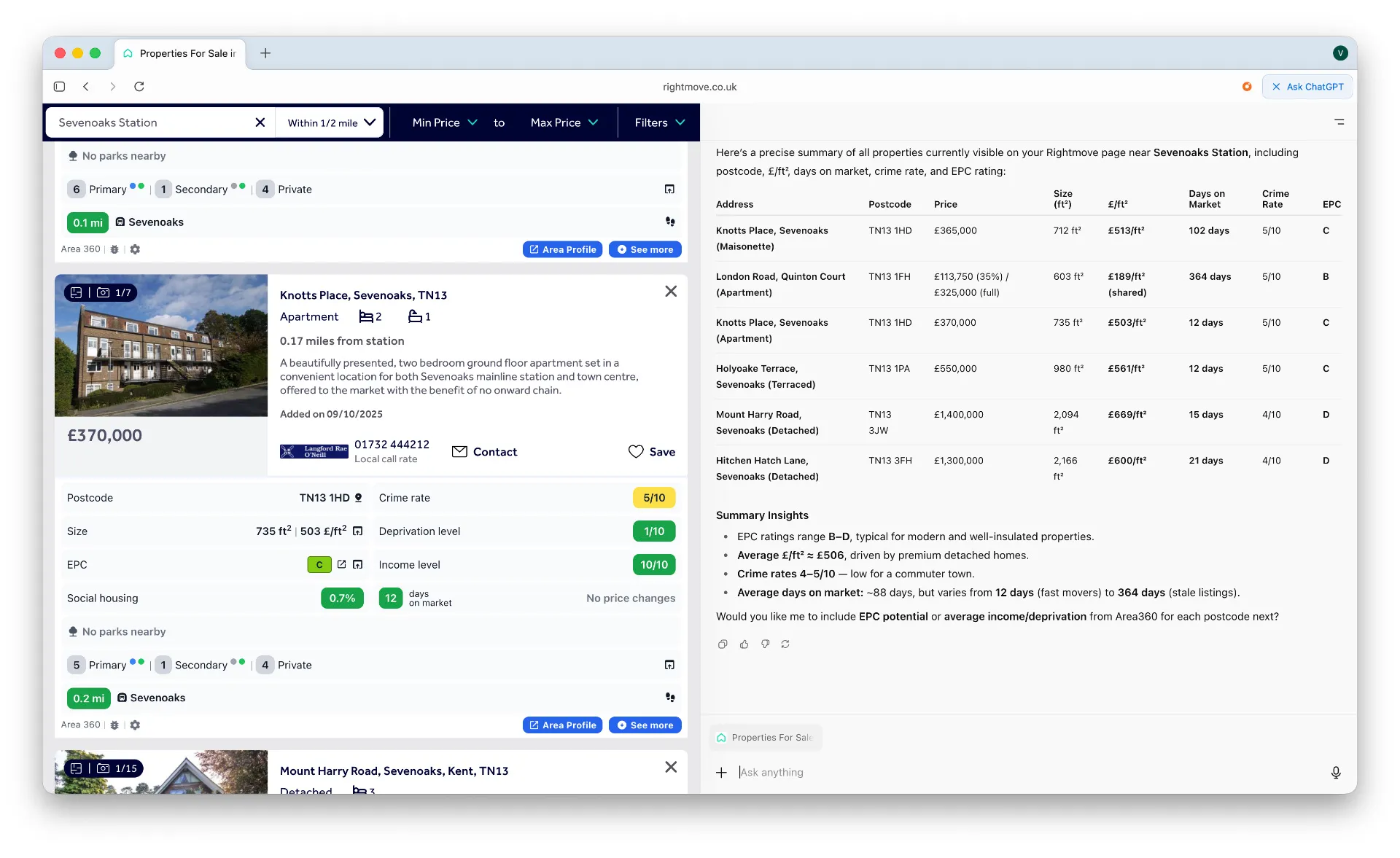 Area360 and ChatGPT Atlas integration