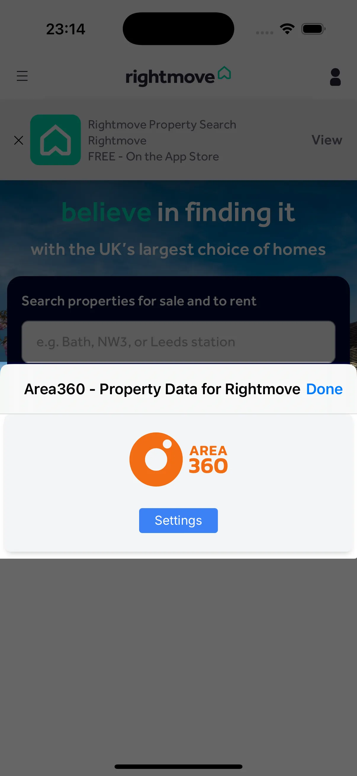 Area360 Safari - Step 7